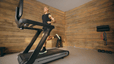 Man running on a Peloton Tread+ wondering about the differences between running on a treadmill vs outside.