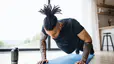 Man doing push-up 