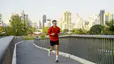 Man running outdoors, an example of a Zone 3 cardio workout