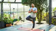 Man doing Tree Pose