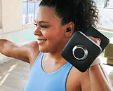 Woman lifting weights