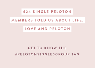 624 Single Peloton Members Told Us About Life, Love and Peloton