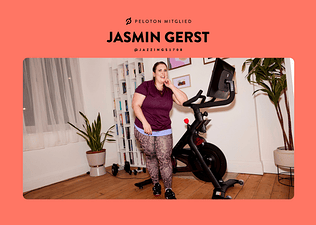 Triff unser Peloton Mitglied Jasmin