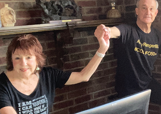 We’re in Our 70s, and We Ride Side-by-Side on Peloton Bikes