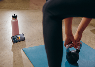 Peloton App on iPhone