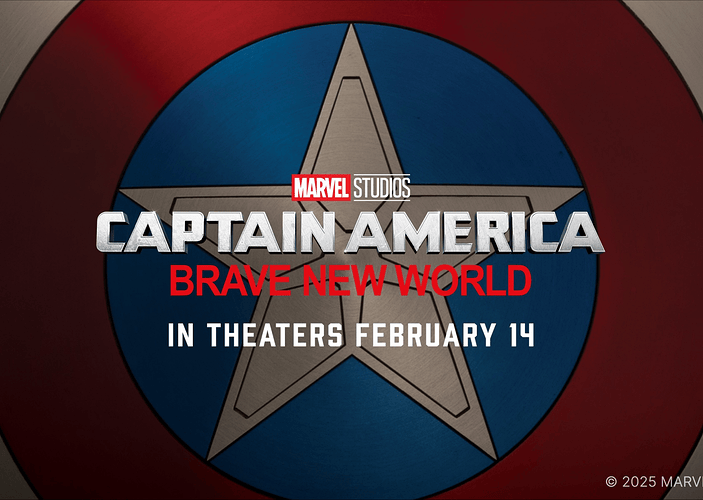 Captain America: Brave New World release