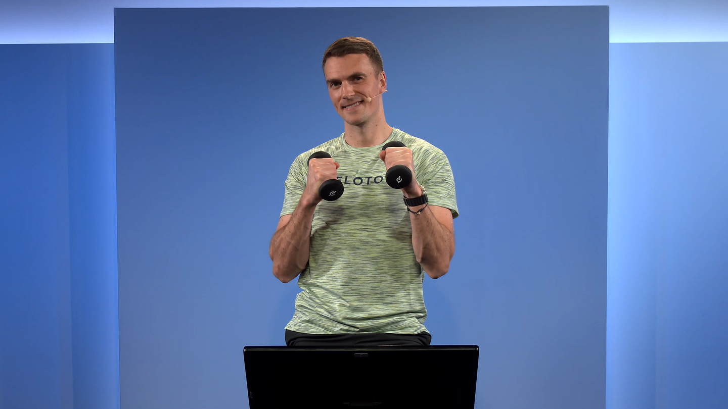 30 min Intervals & Arms Ride