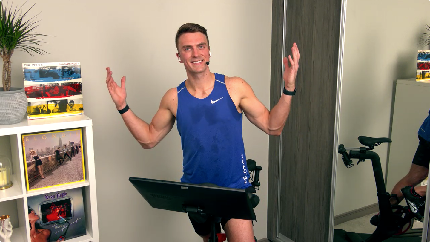 30 min 80s Ride: Live from Home