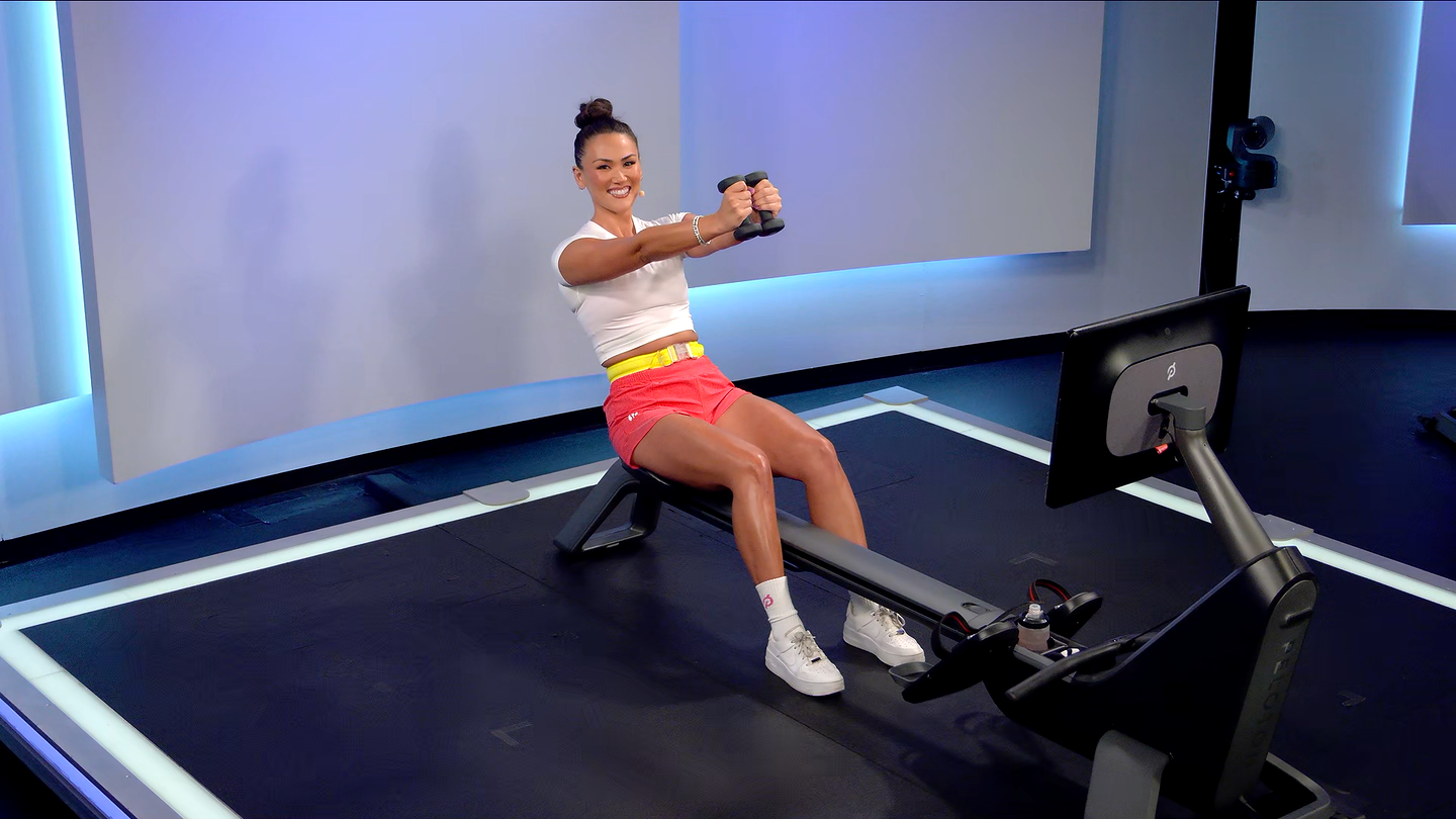 20 min Intervals & Arms Row