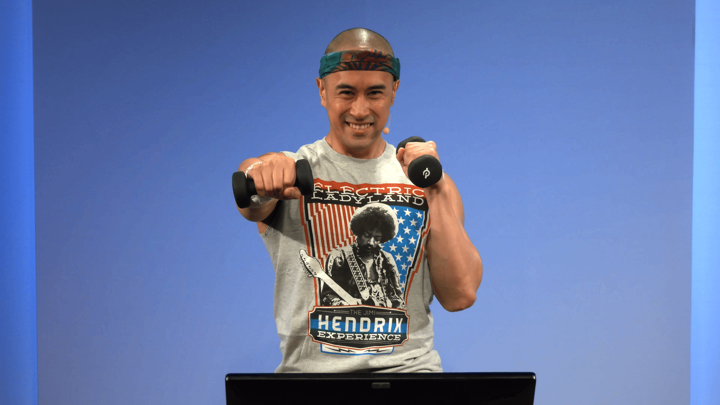 10 min Jimi Hendrix Arms & Light Weights