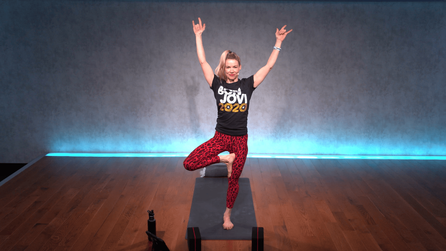 30 min Bon Jovi Yoga Flow