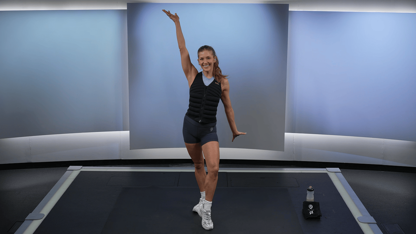 15 min Weighted Vest Low Impact Cardio