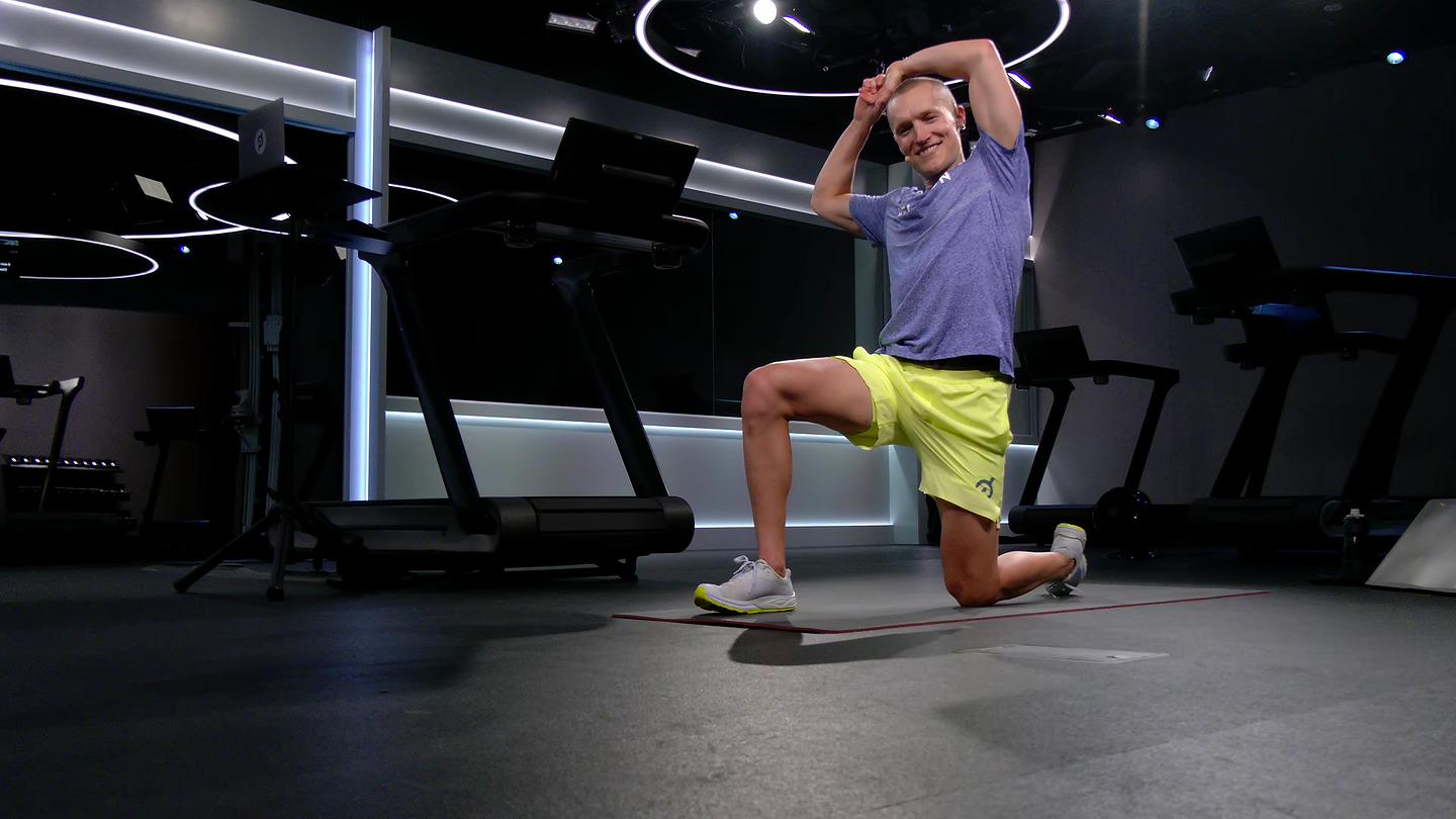 5 min Post-Run Stretch