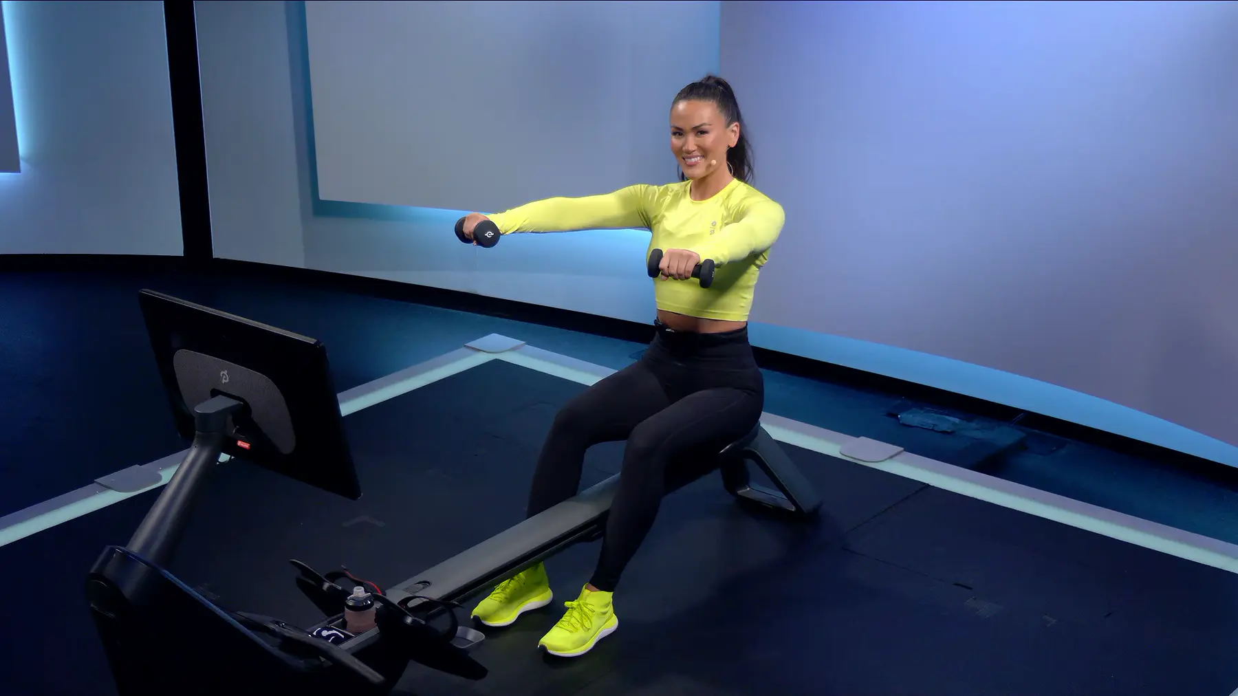 20 min Intervals & Arms Row