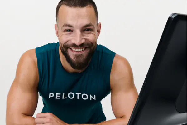 Peloton instructor running