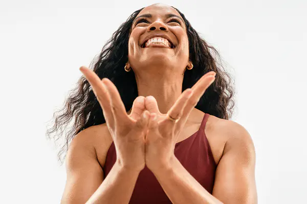 Peloton instructor smiling
