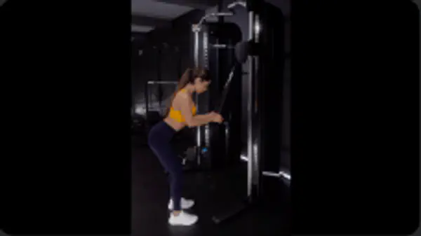 Cable Rope Tricep Extension 