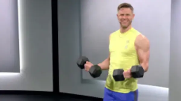 Peloton Instructor working out
