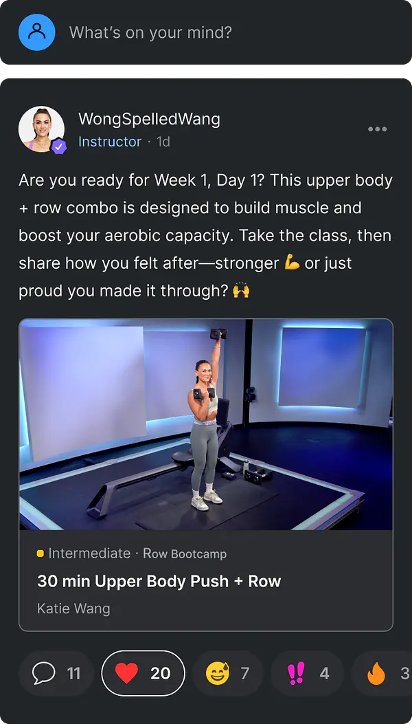 Cross Training Team Social Media Feed