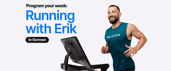Peloton Running with Erik Jäger