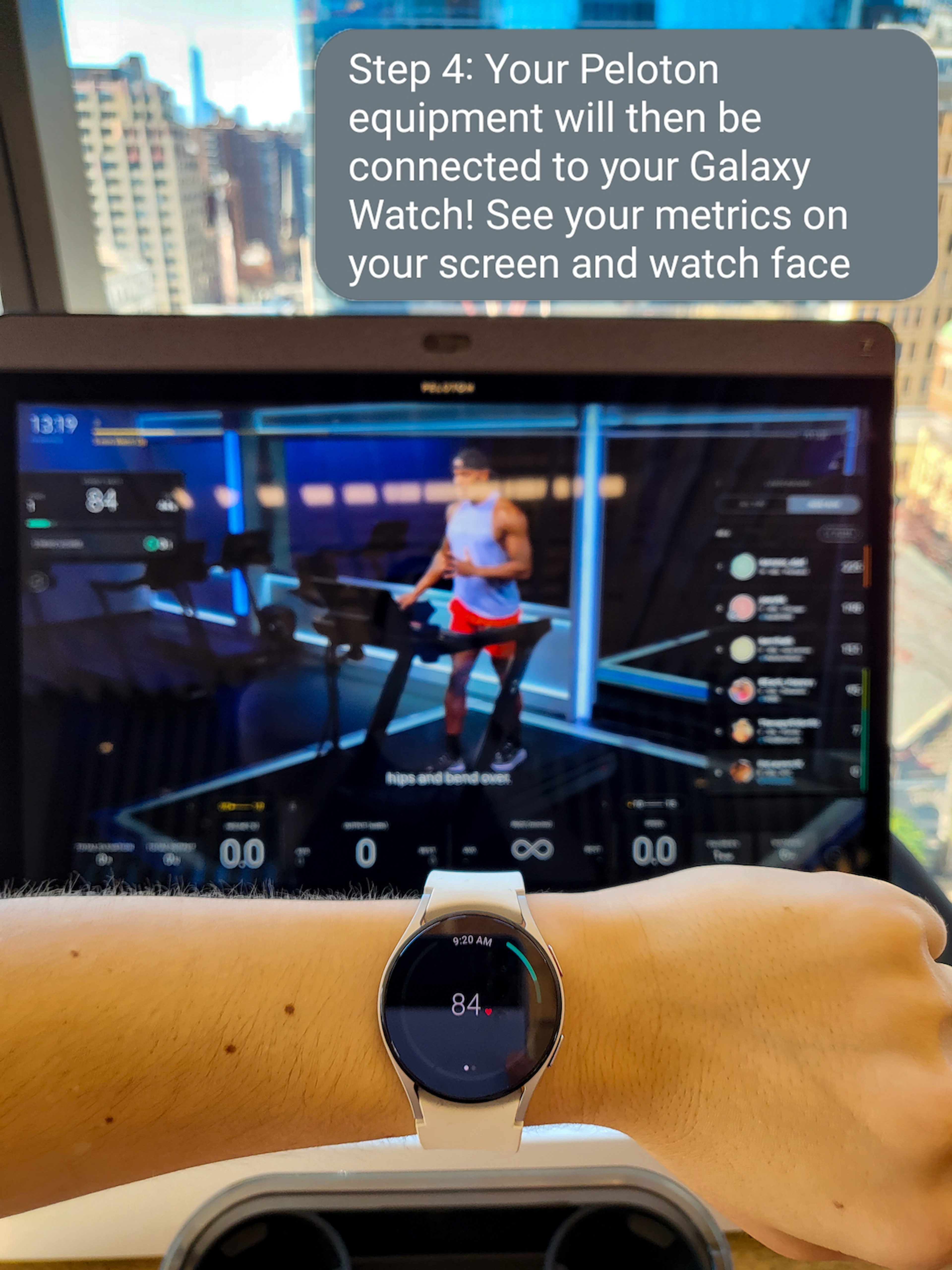 tracking heart rate on Peloton Watch App