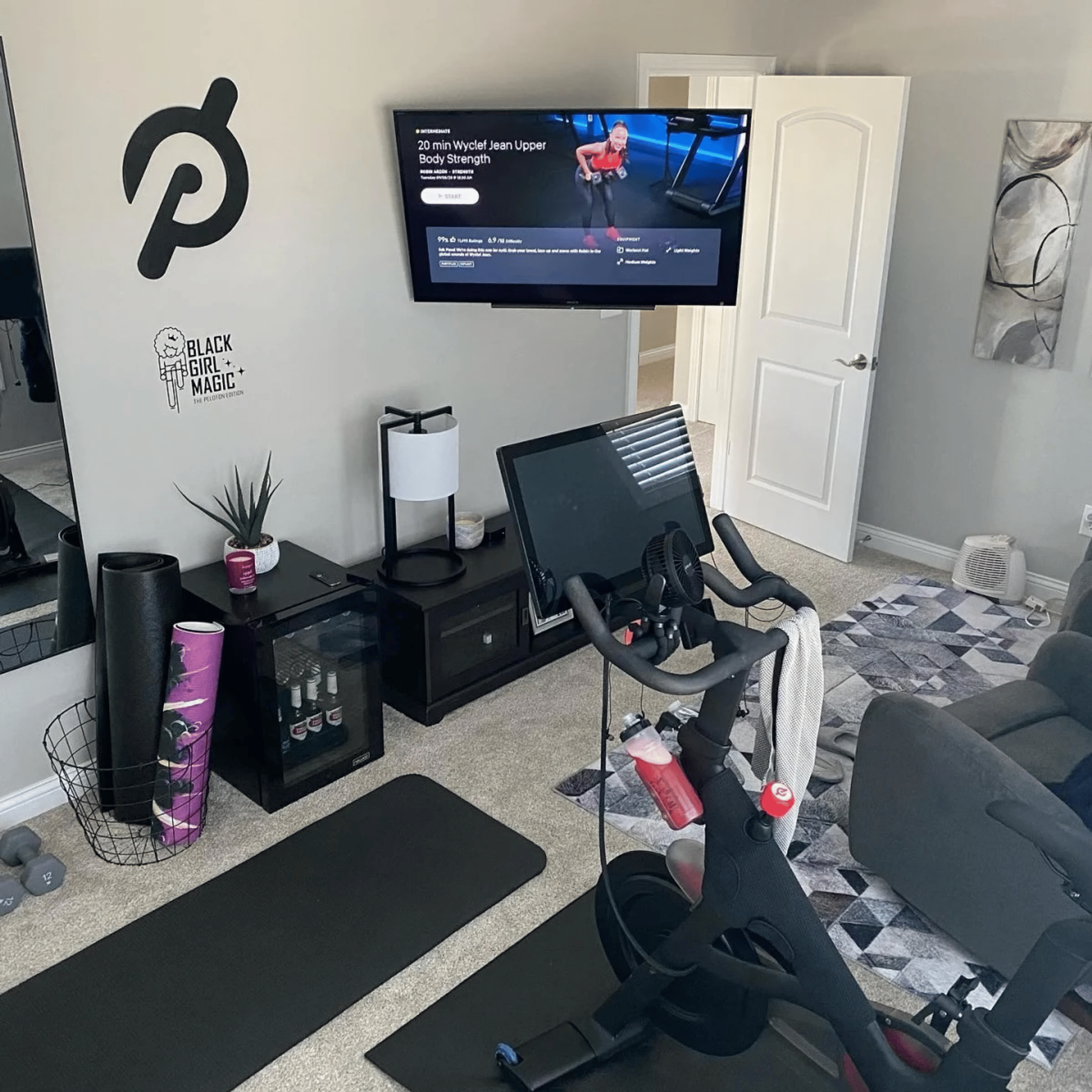 Peloton home gym