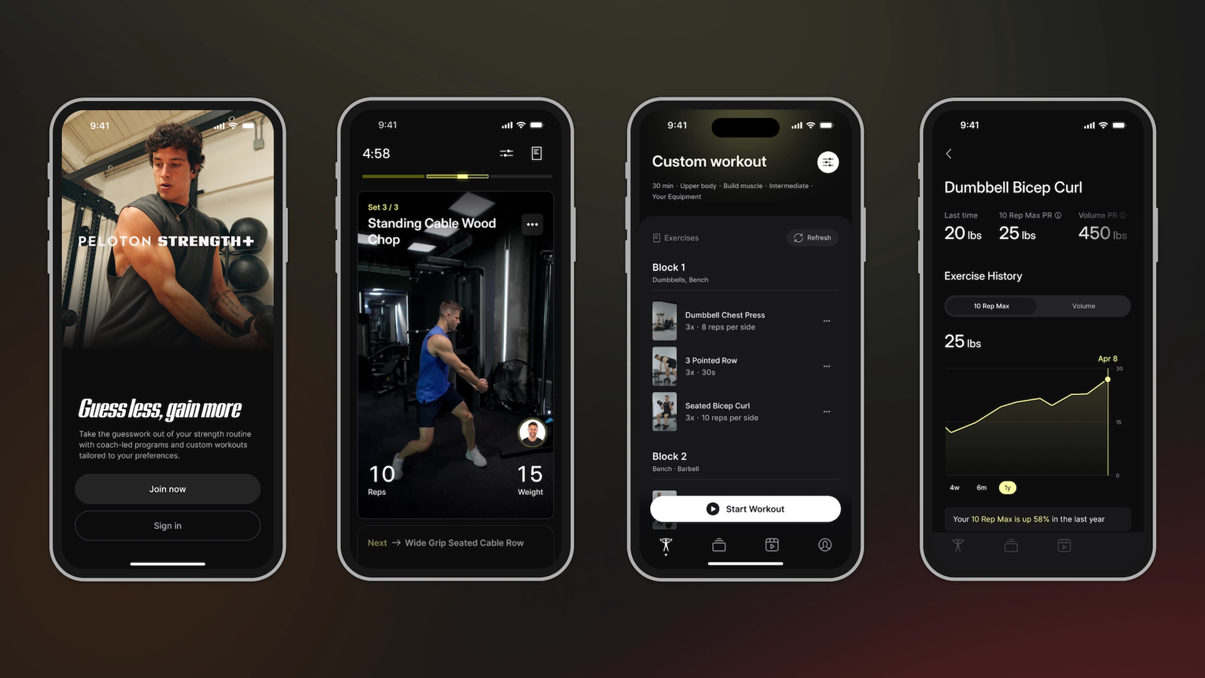 peloton strength plus app