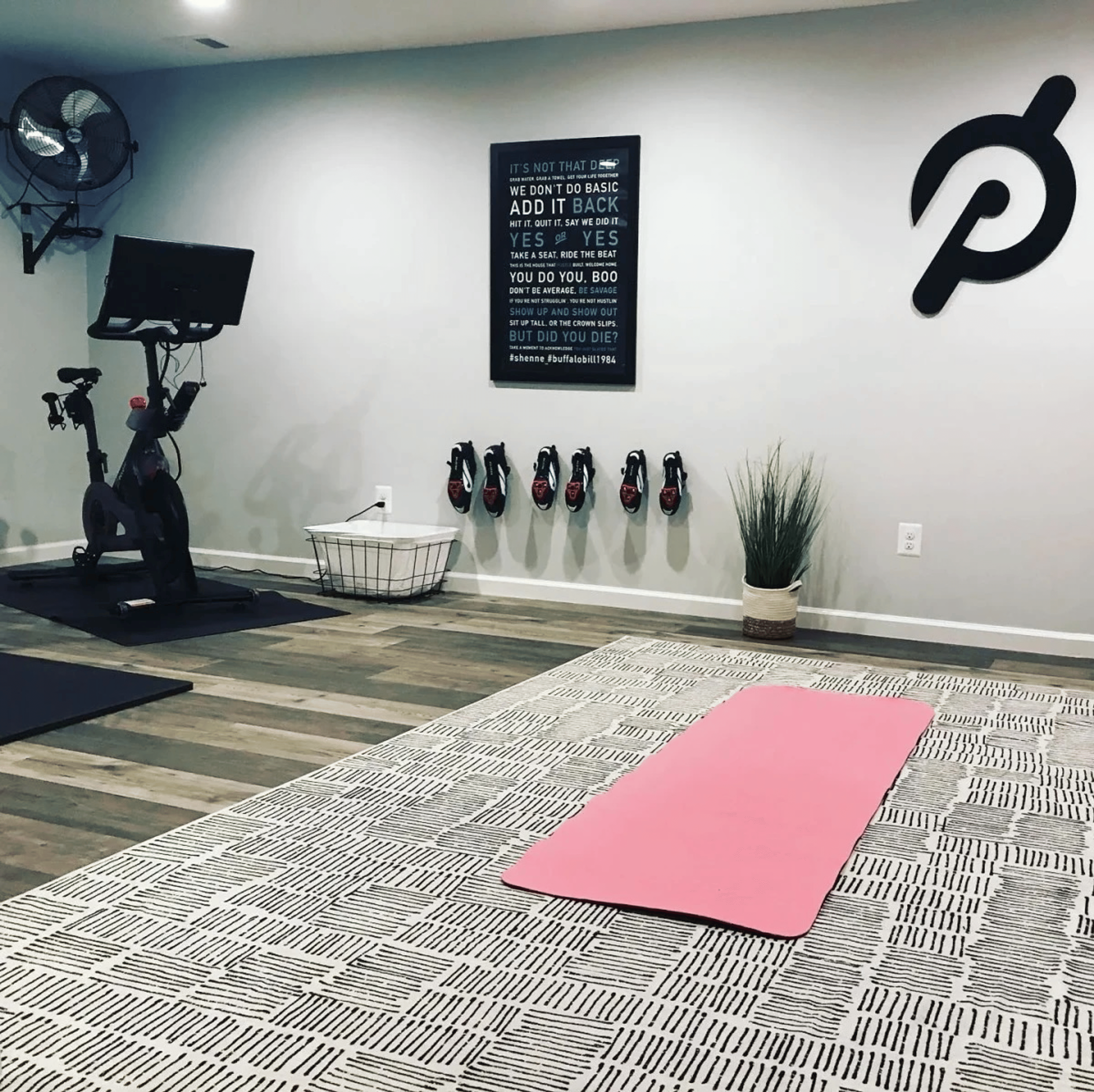 Peloton home gym