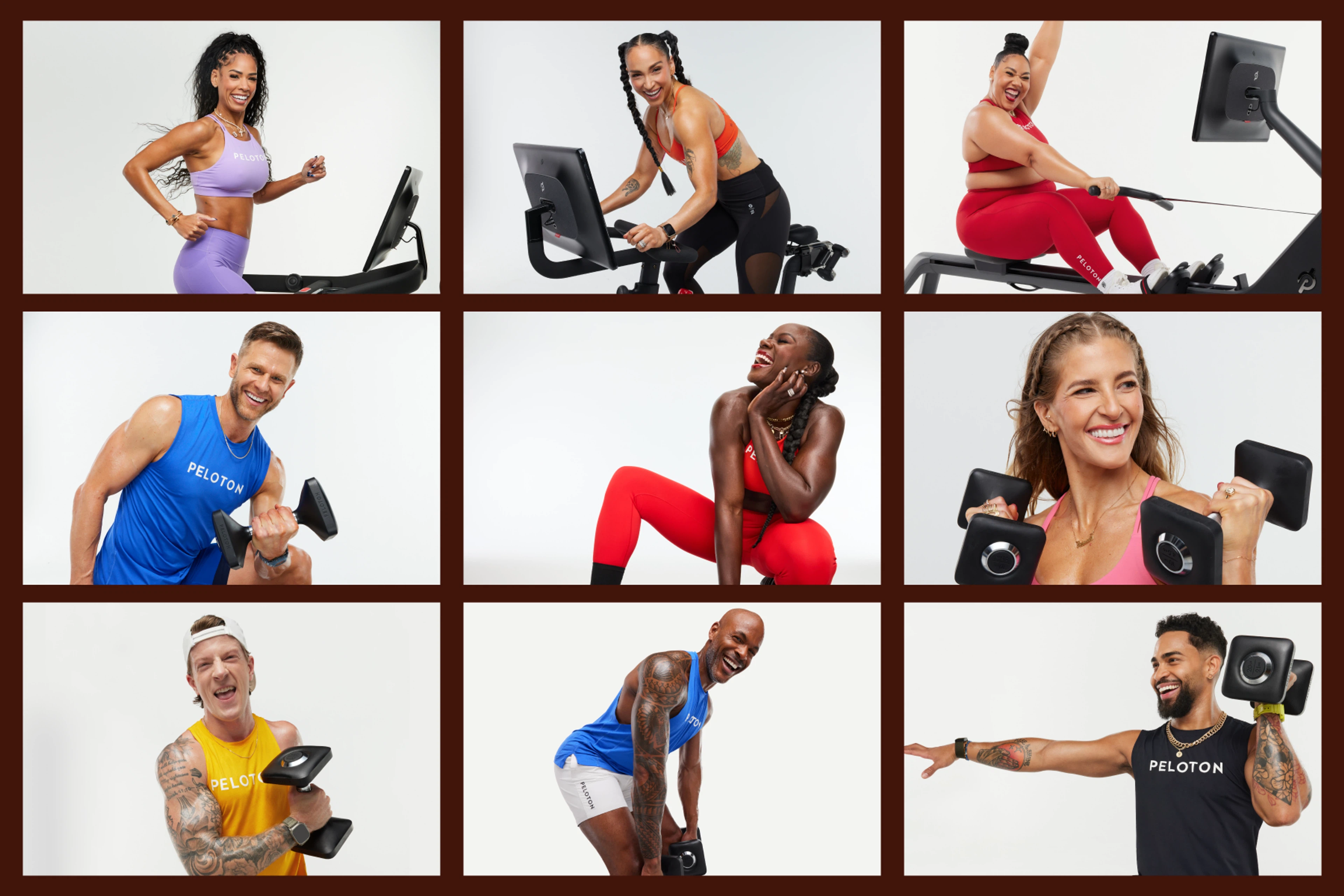 Peloton instructors teaching Peloton Countdown to Turkey Burn and Turkey Burn classes in 2025.