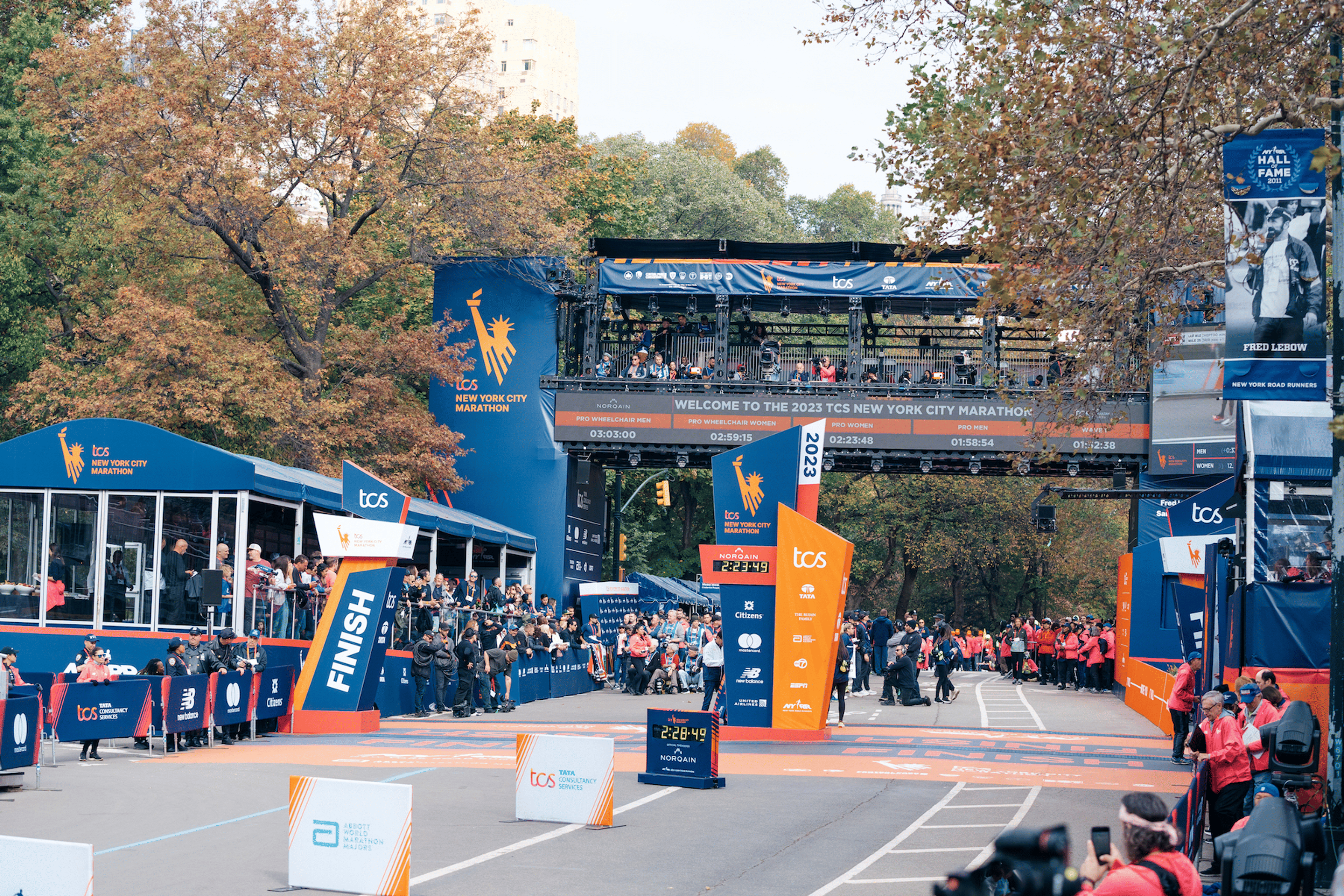 NYC Marathon Course Manhattan