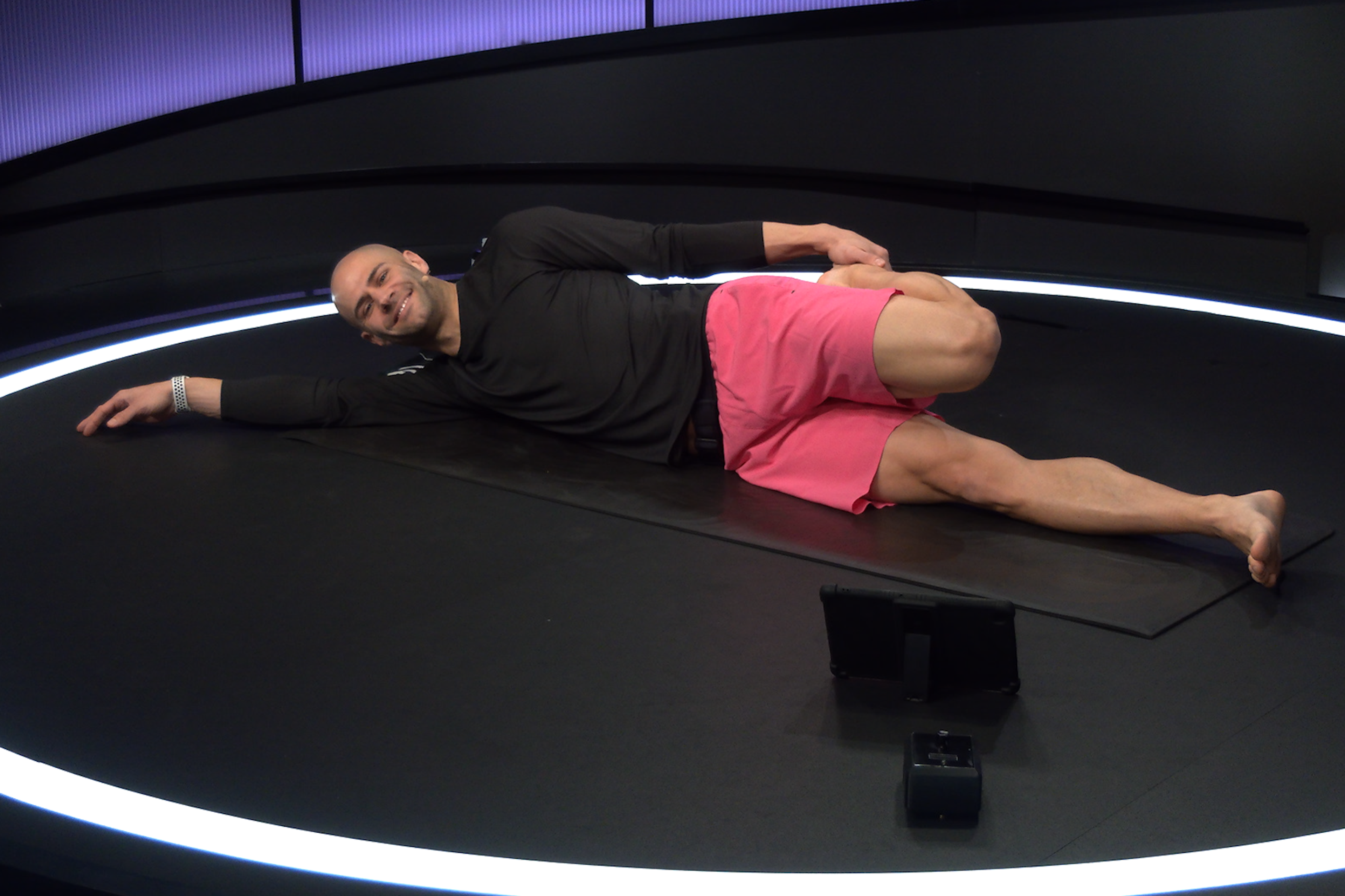 Side Lying Quad Stretch