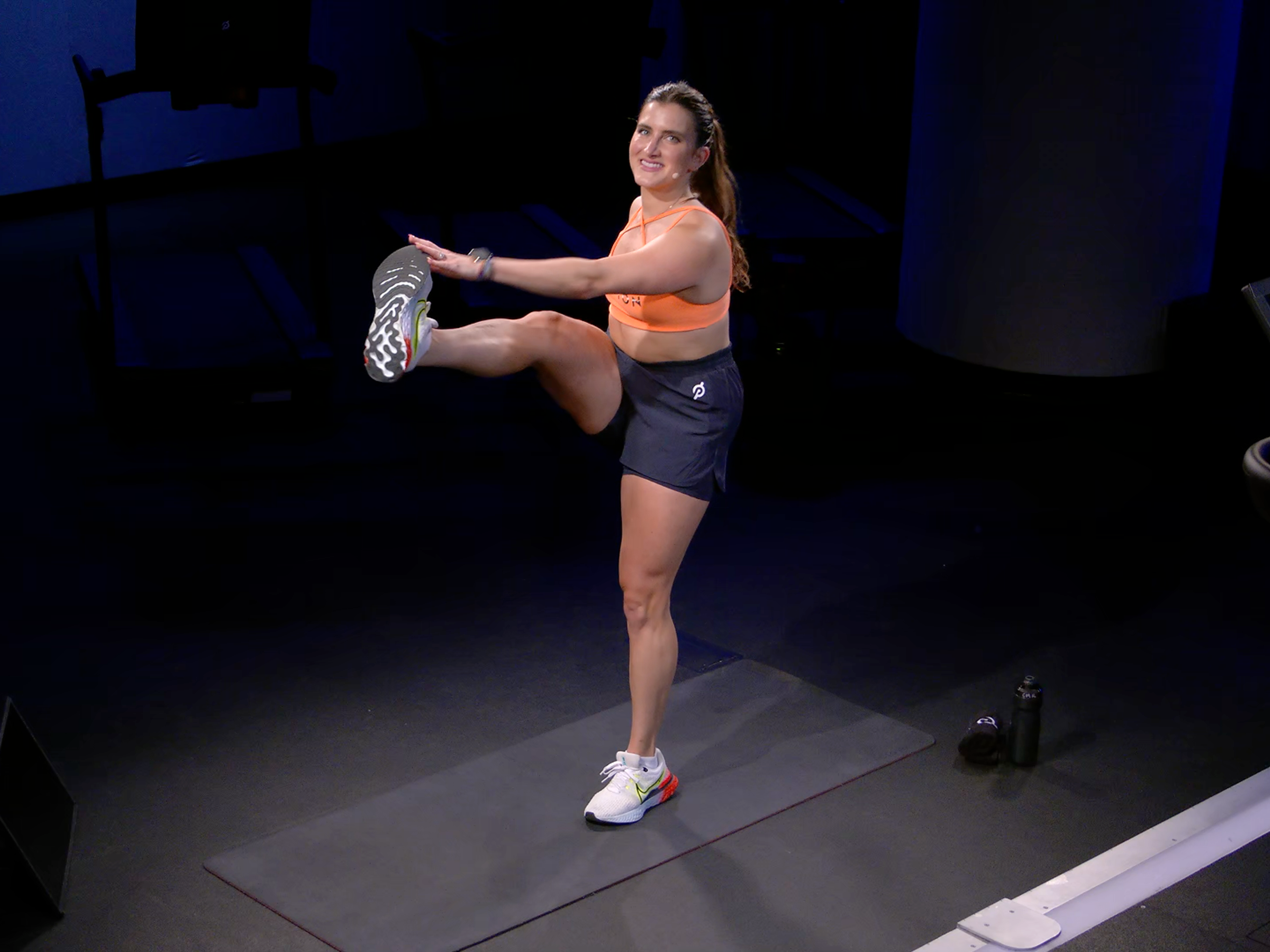 Camila Ramón Stretching on Mat