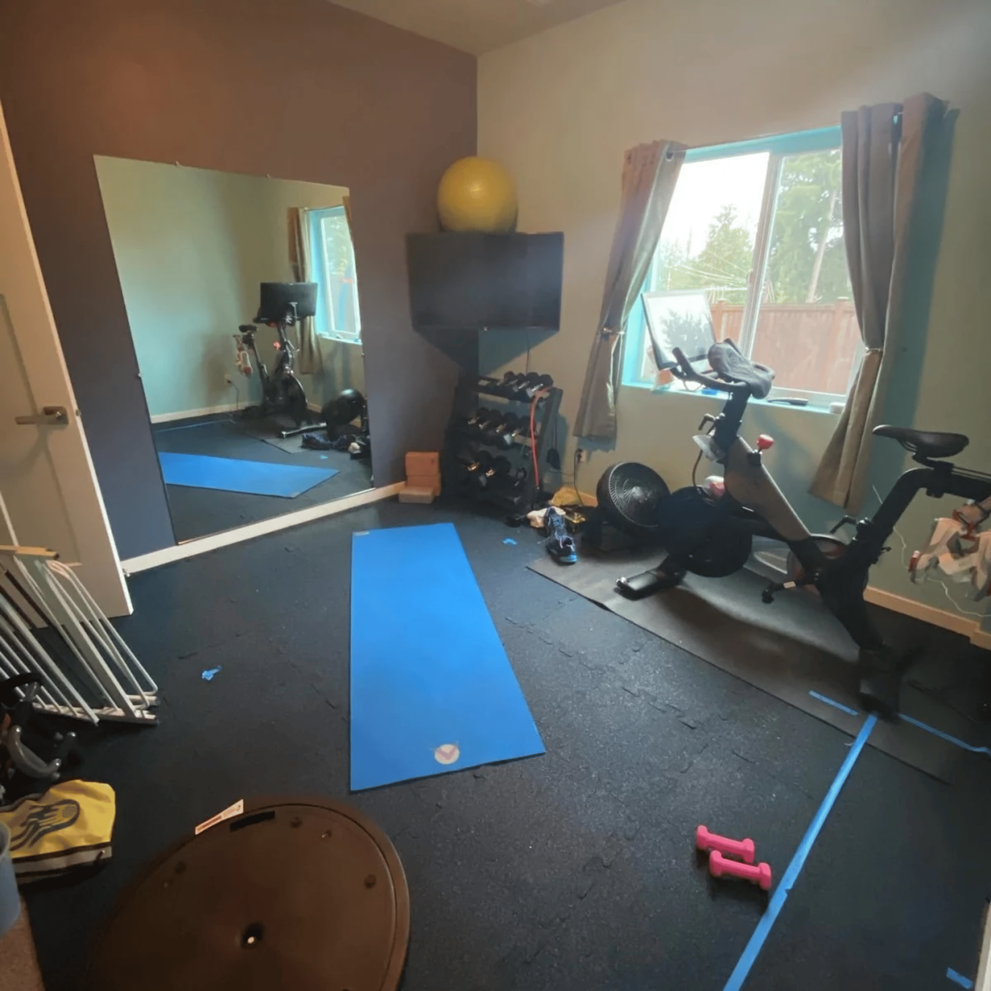 Peloton home gym