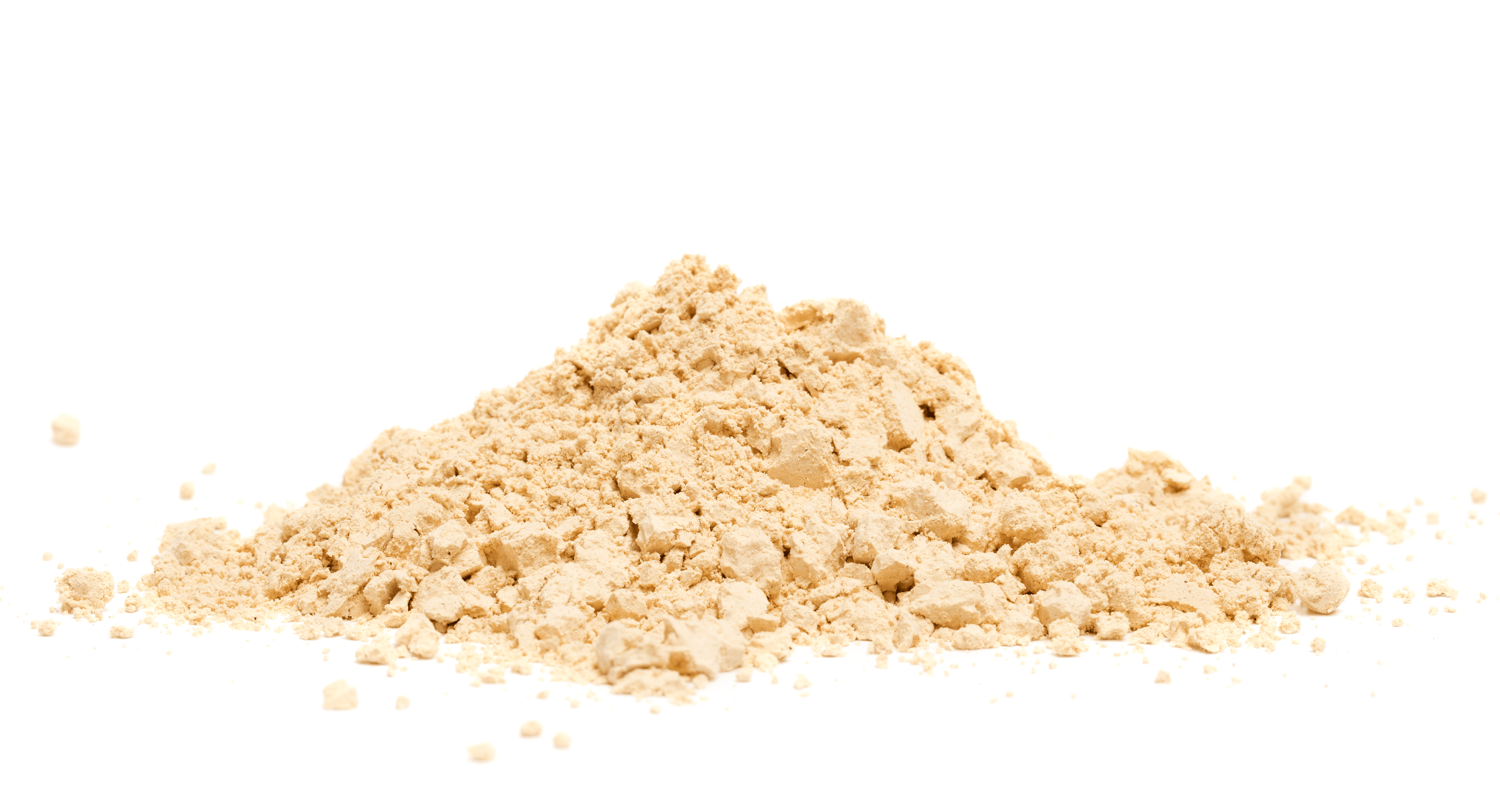 Pile of powdered peanut butter