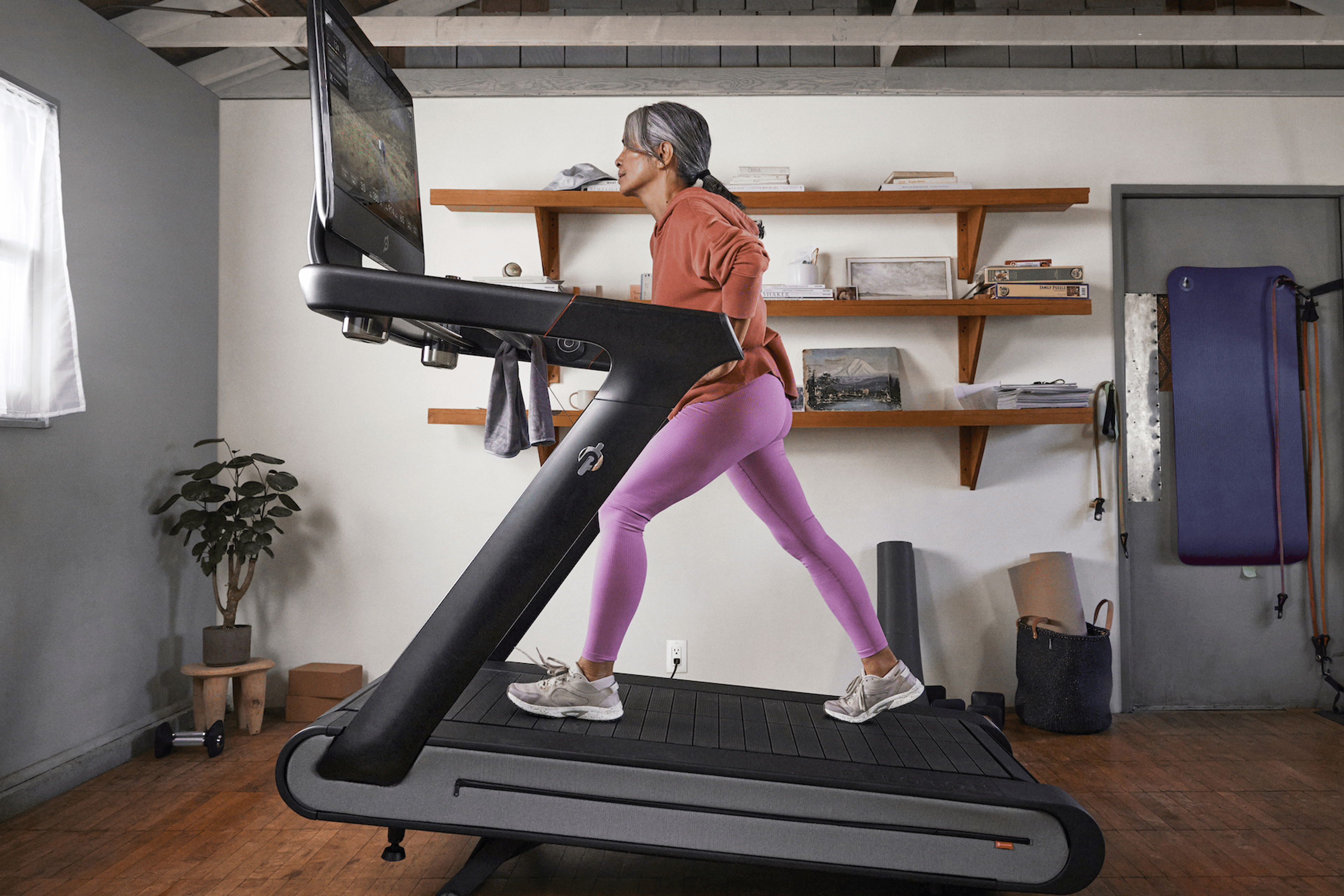 Incline Walking on a Treadmill