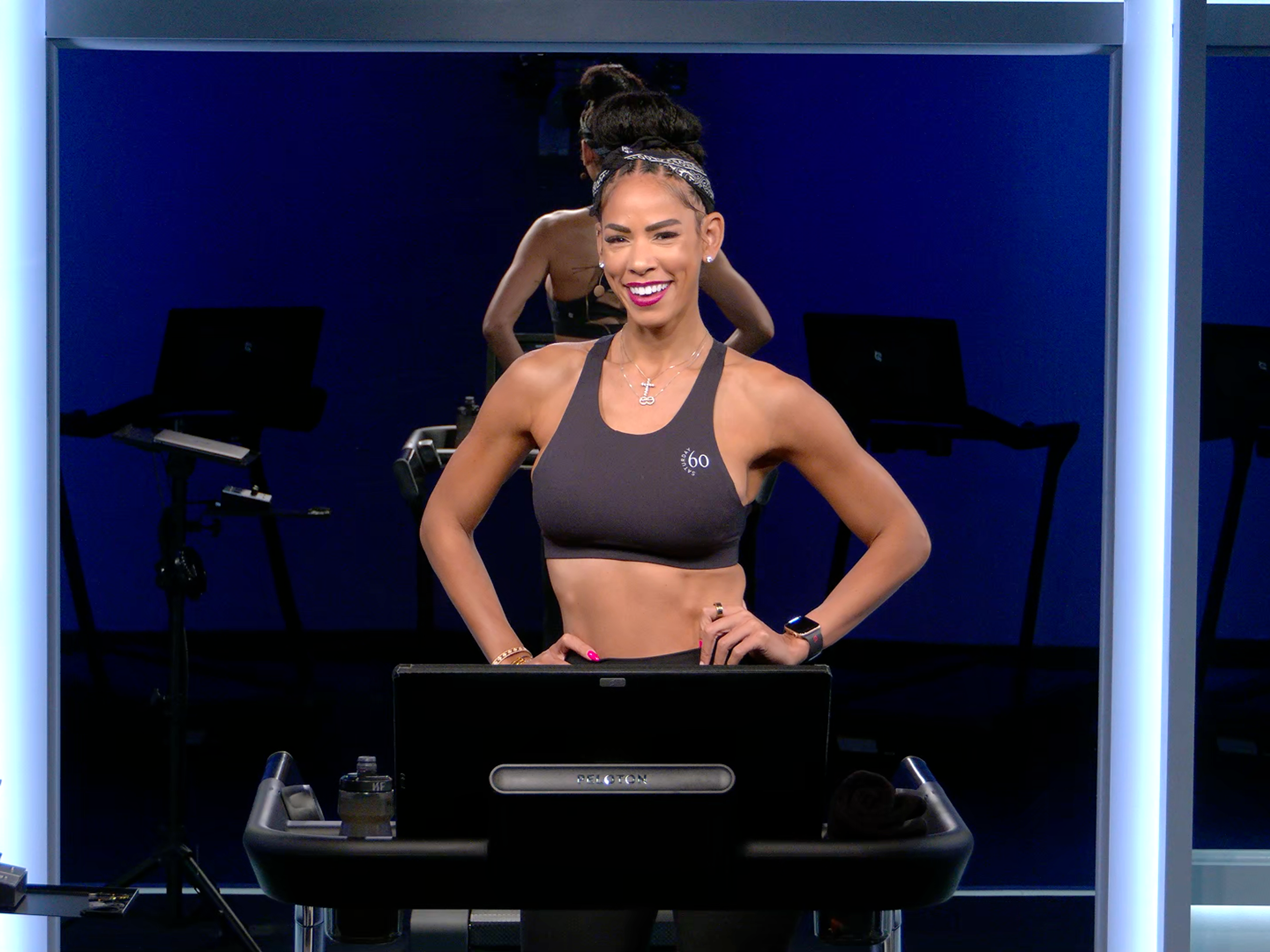 Kirsten Ferguson on Peloton Tread Walking Class