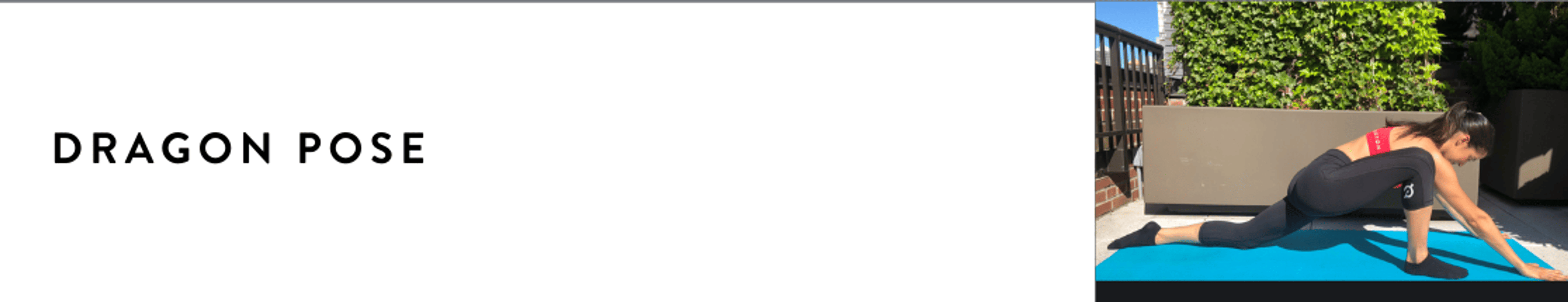 Dragon Pose