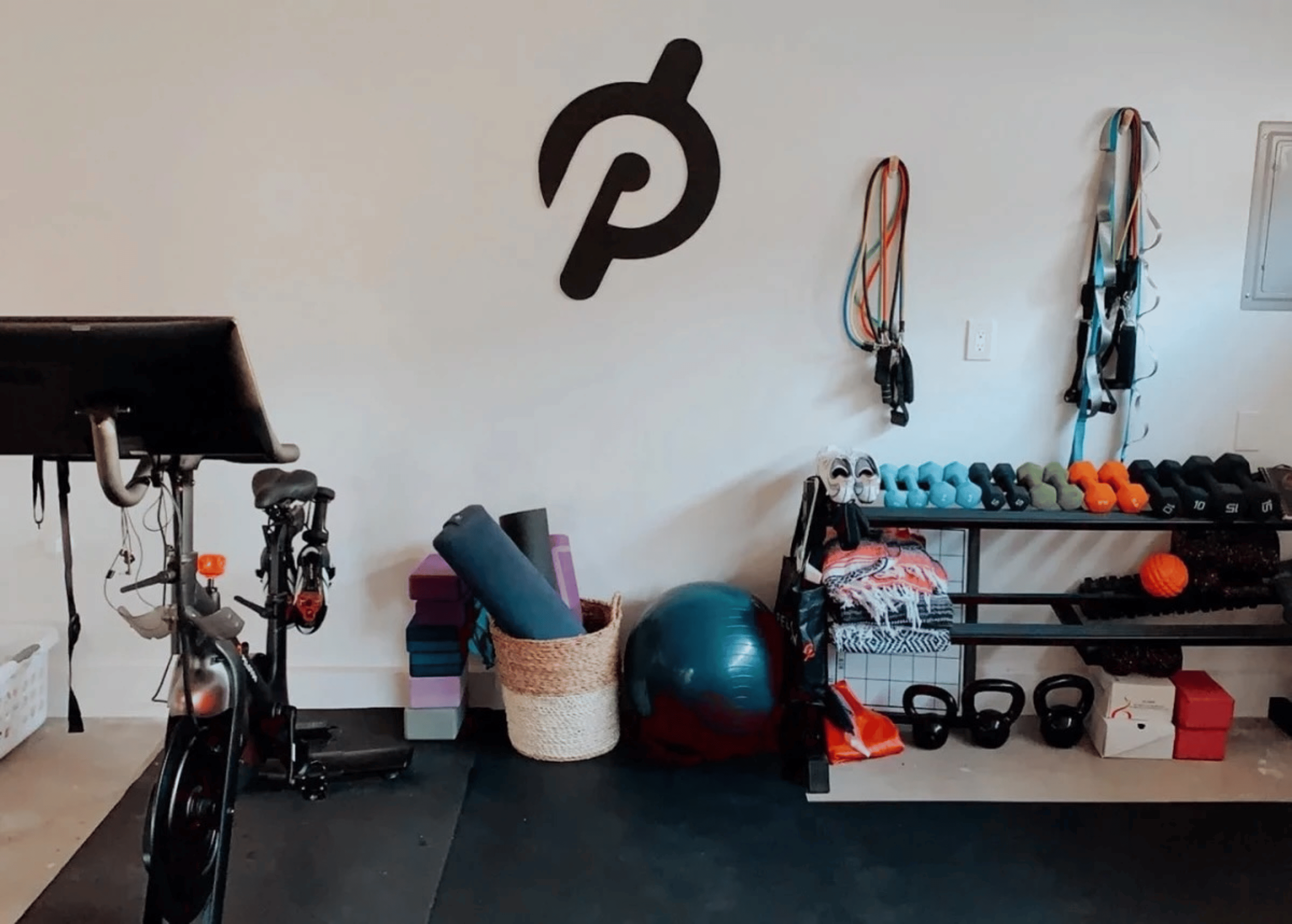 Peloton home gym