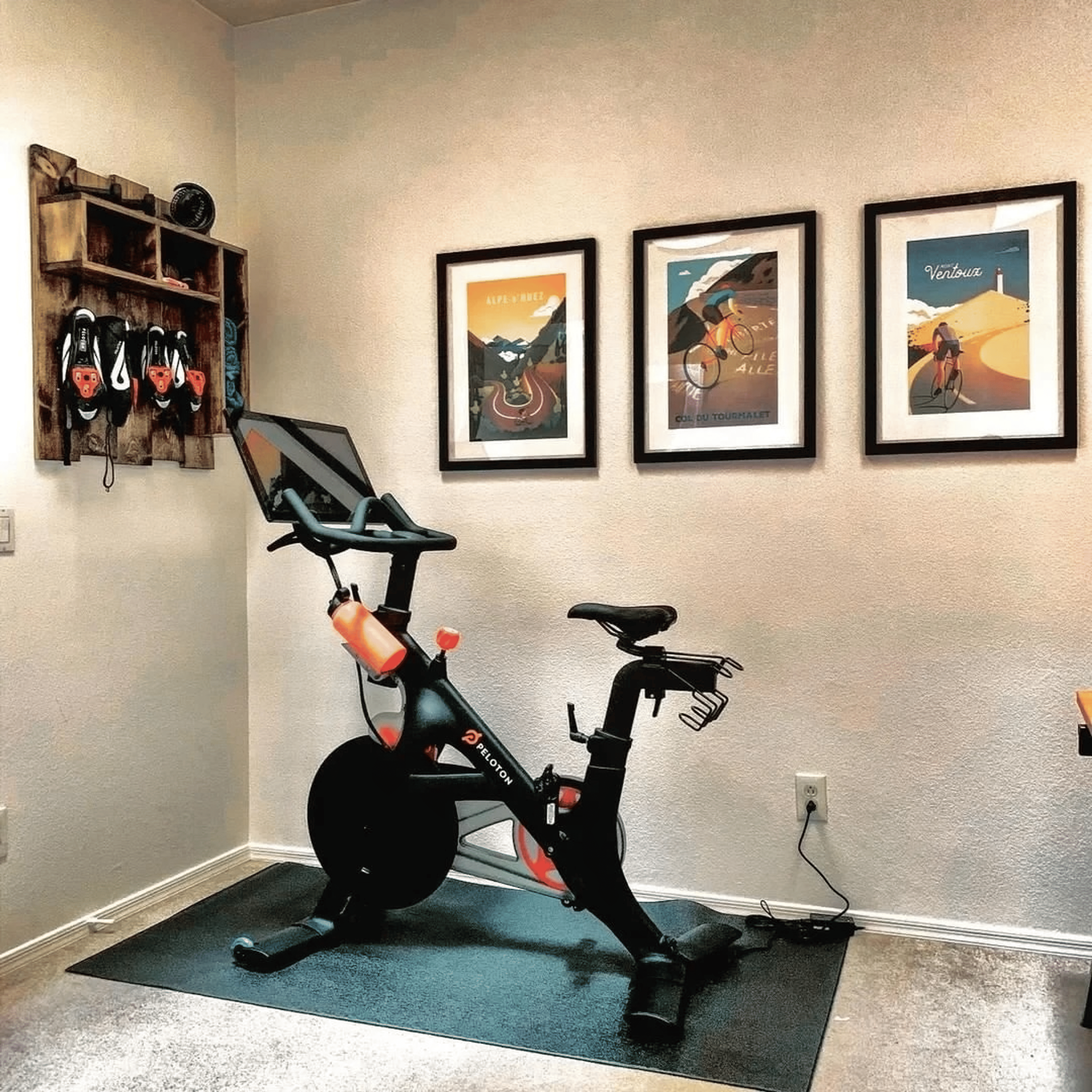 Peloton home gym