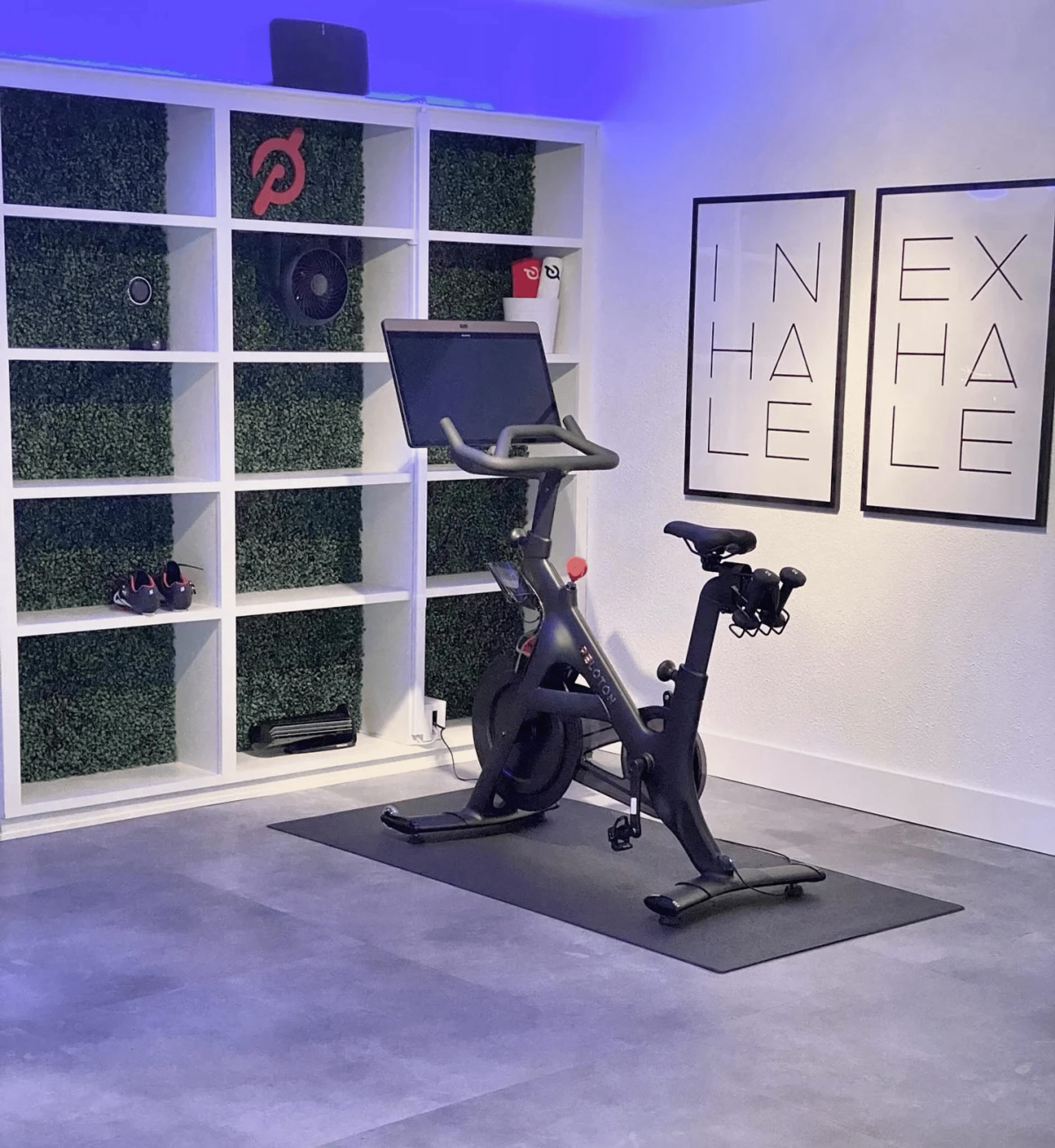 Peloton home gym