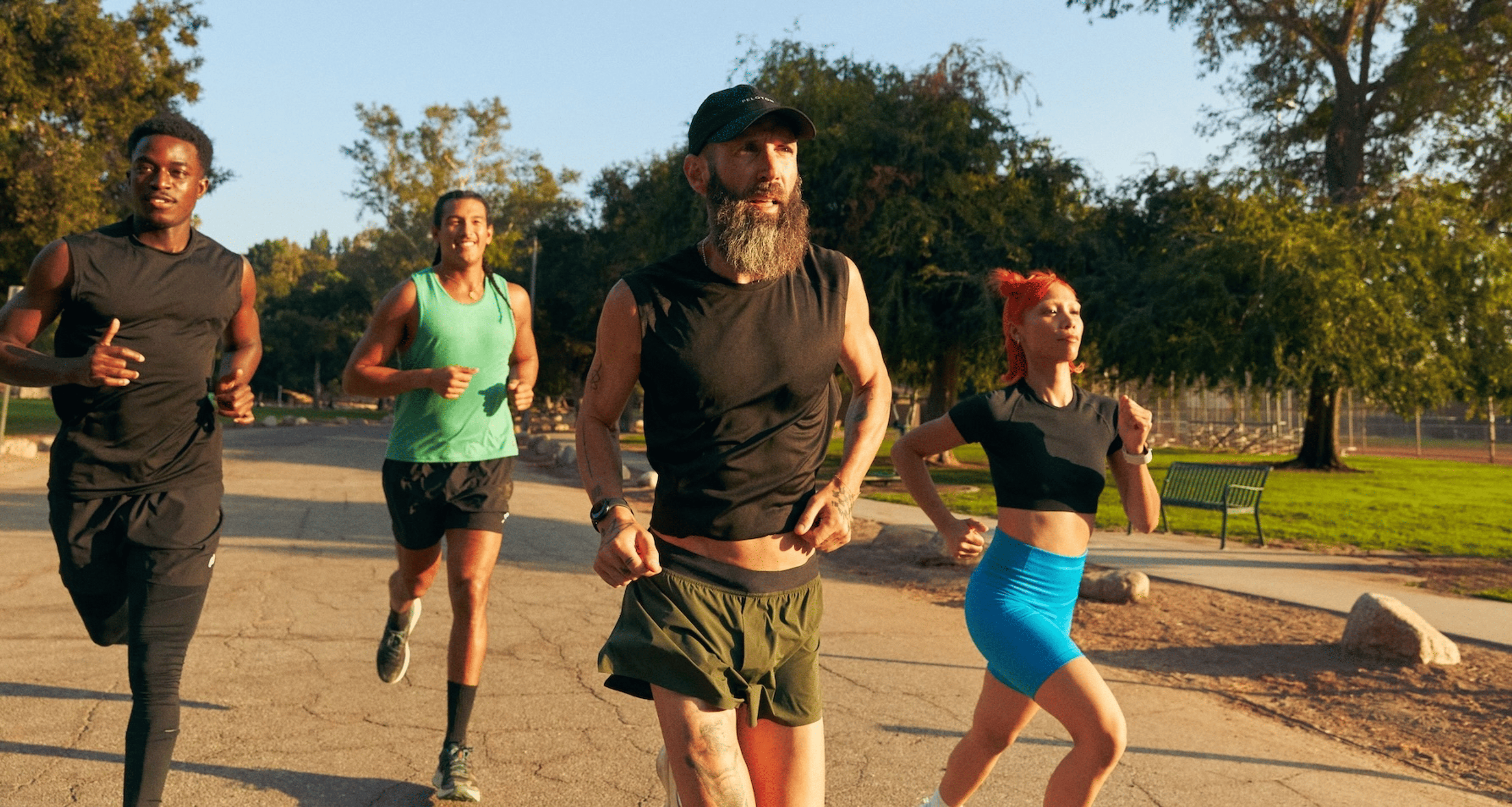 Peloton Members run together and share tips for the best classes