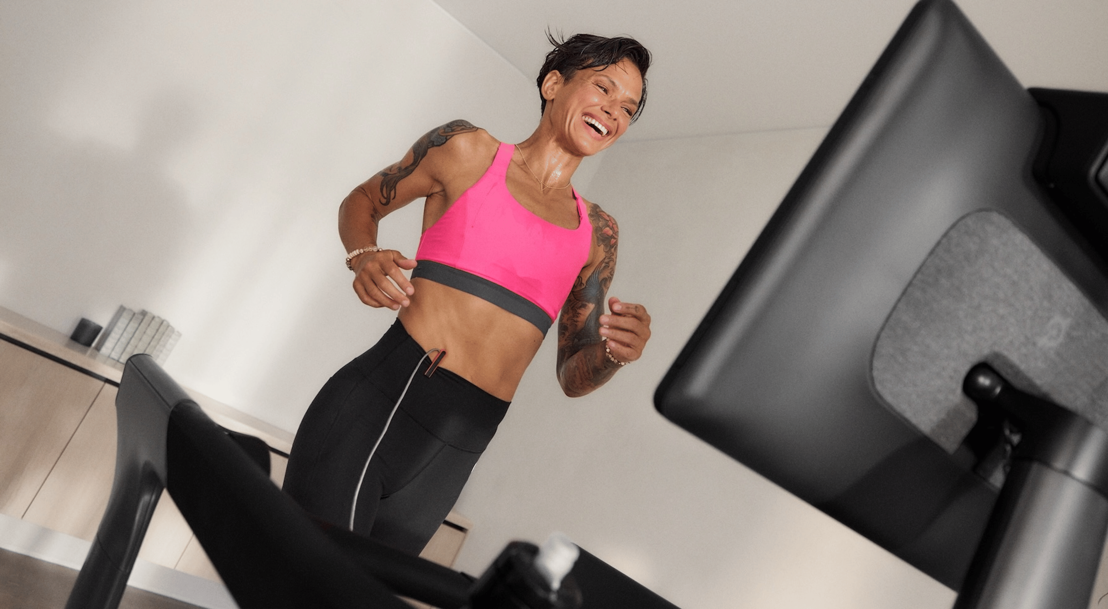 Woman finds inspiration taking a Peloton class