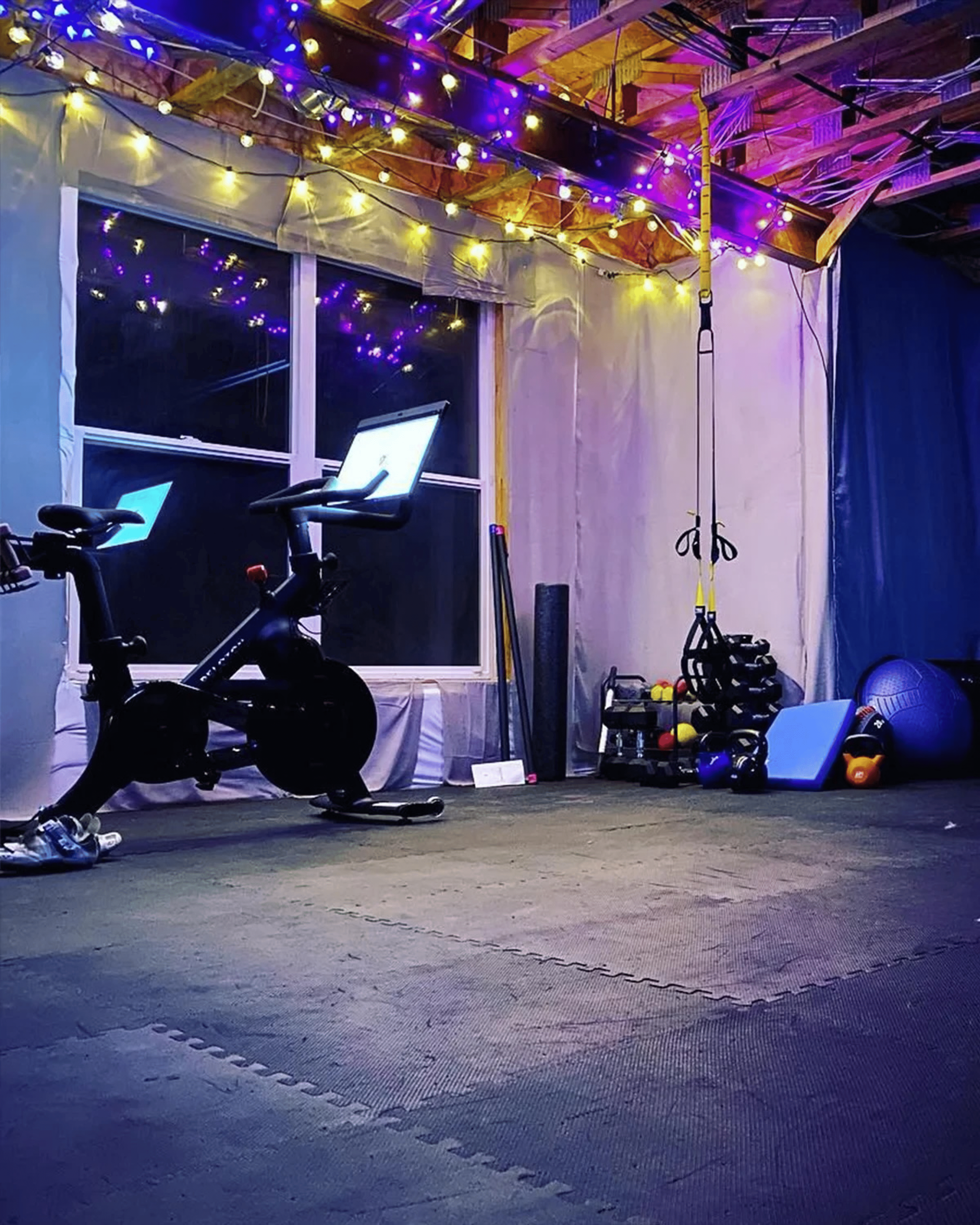 Peloton home gym