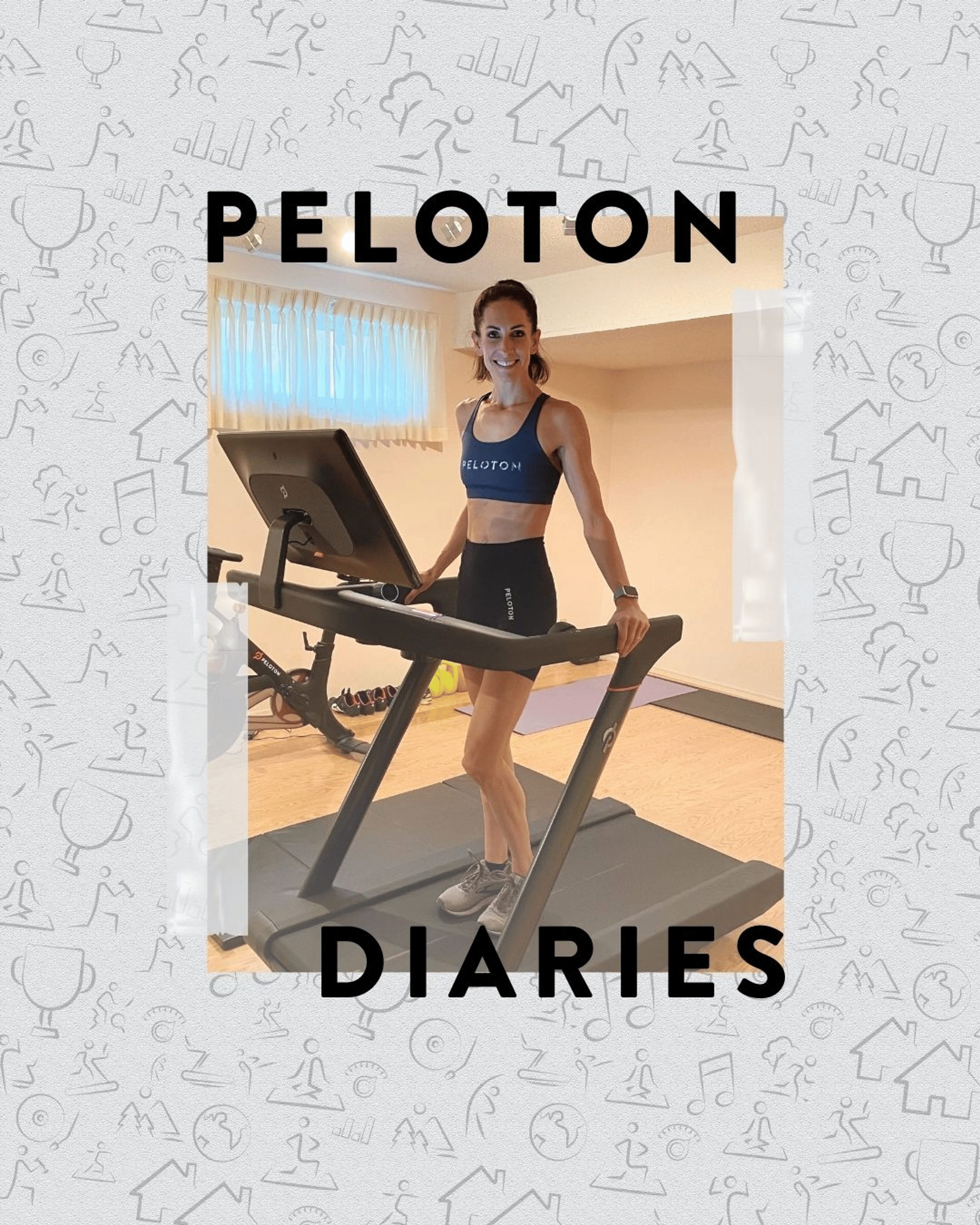 I'm A Mom Getting Stronger on the Tread, while Cross-Training on the Bike and App
