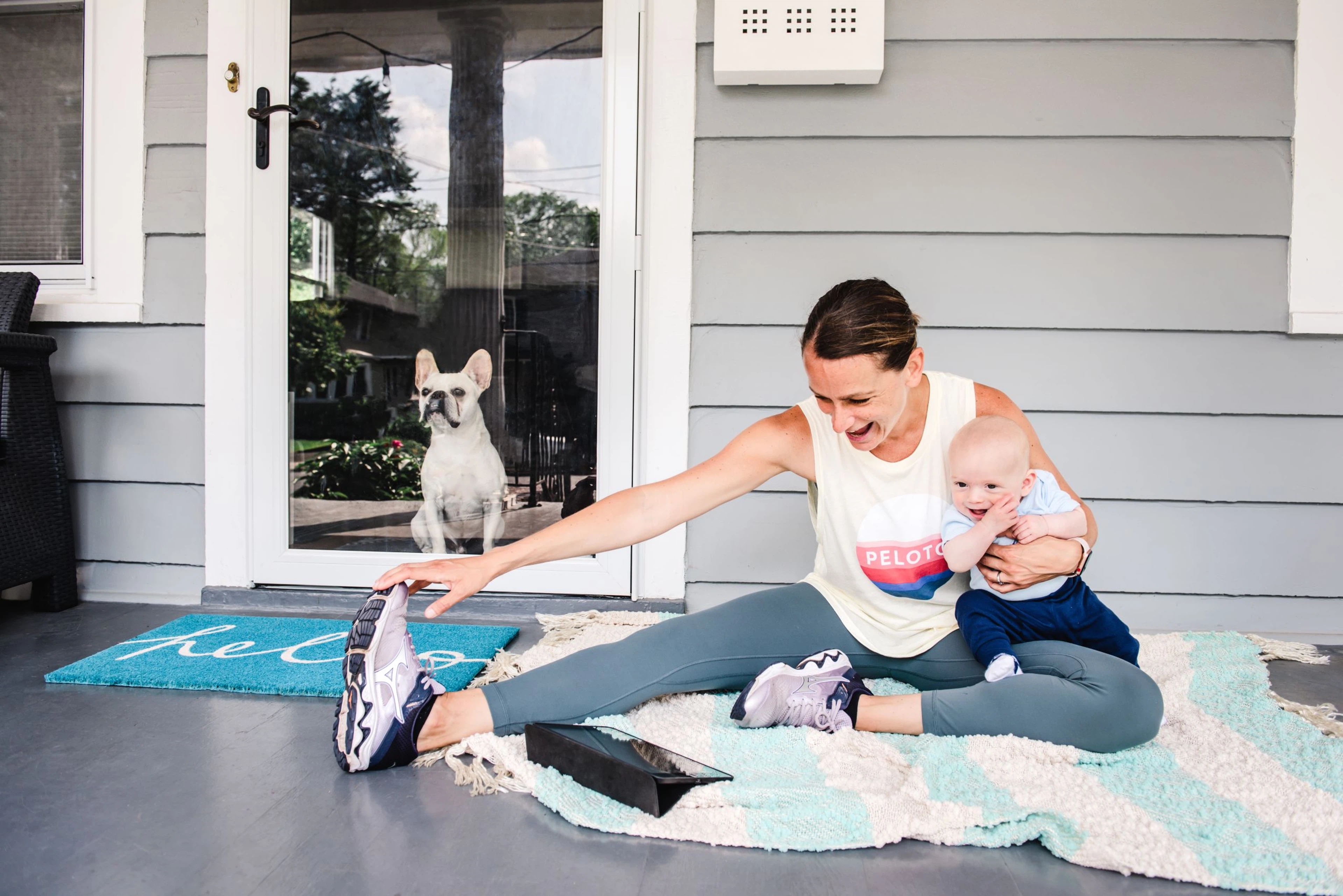 5 PeloMoms Who Work Out With Their Kids