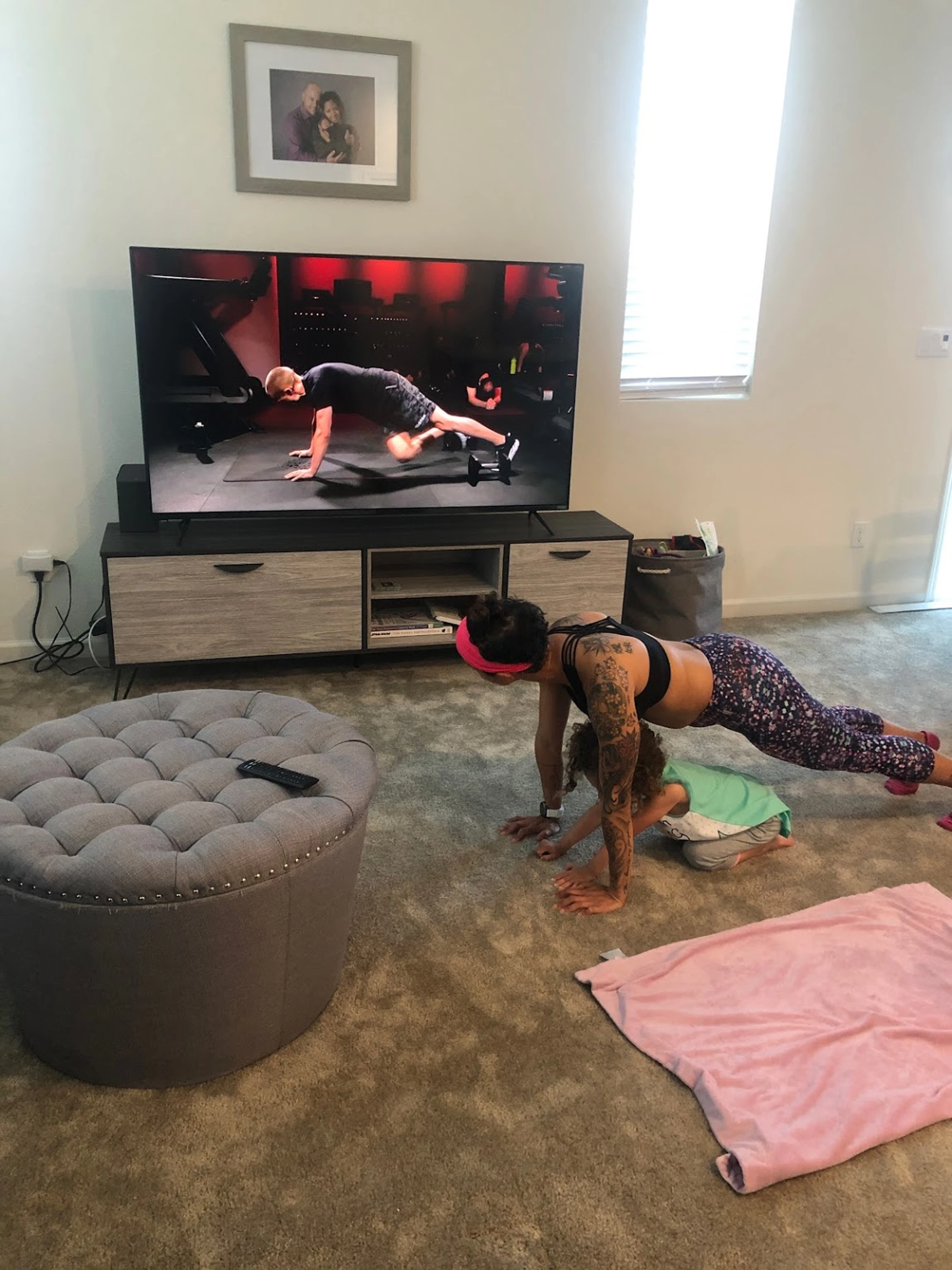 img-1-Peloton Mom Katrina Pilkington Empowers Her Daughter Through Fitness