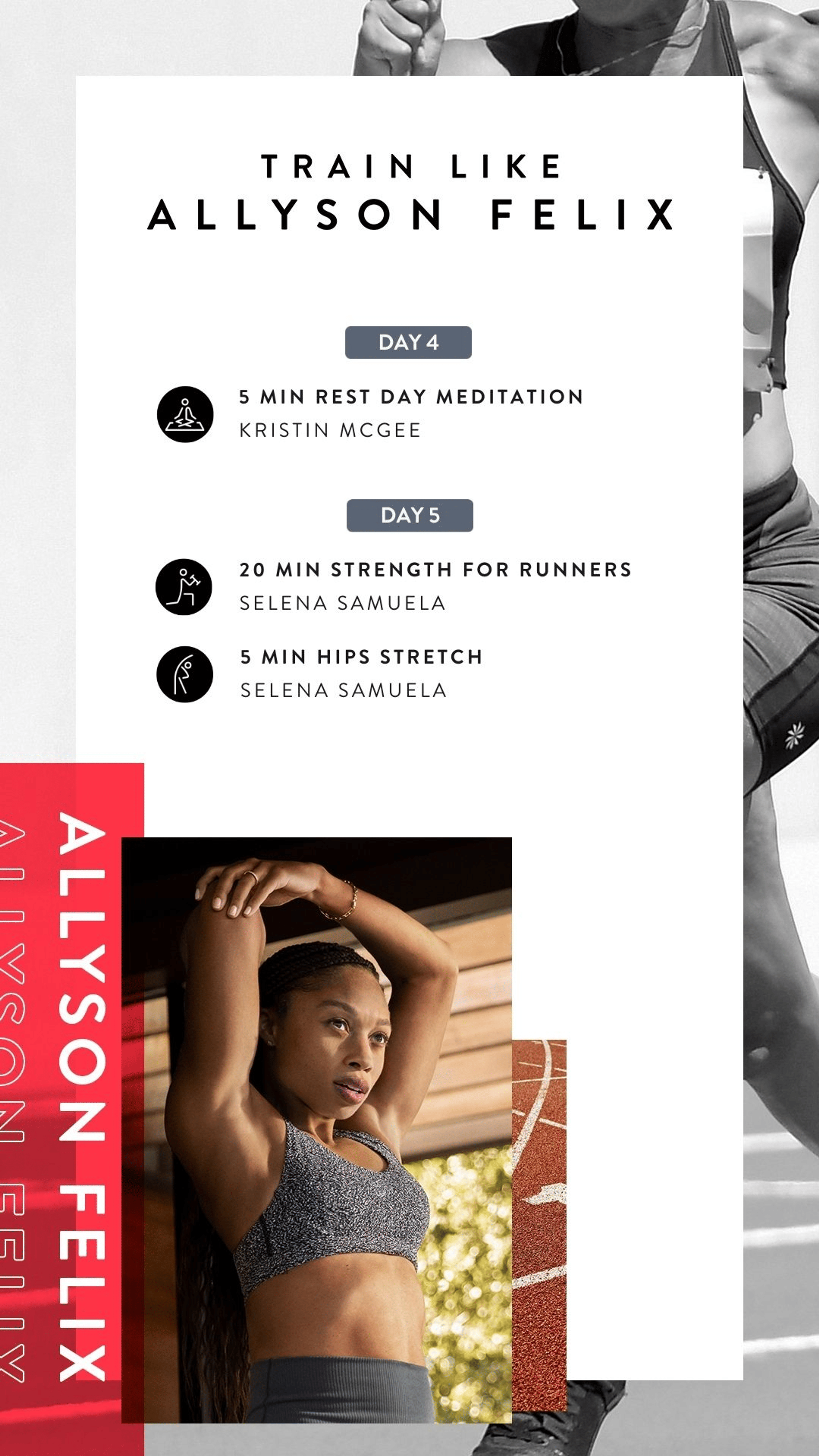 img-2-Life in the Fast Lane With Champion Sprinter and Peloton Member Allyson Felix