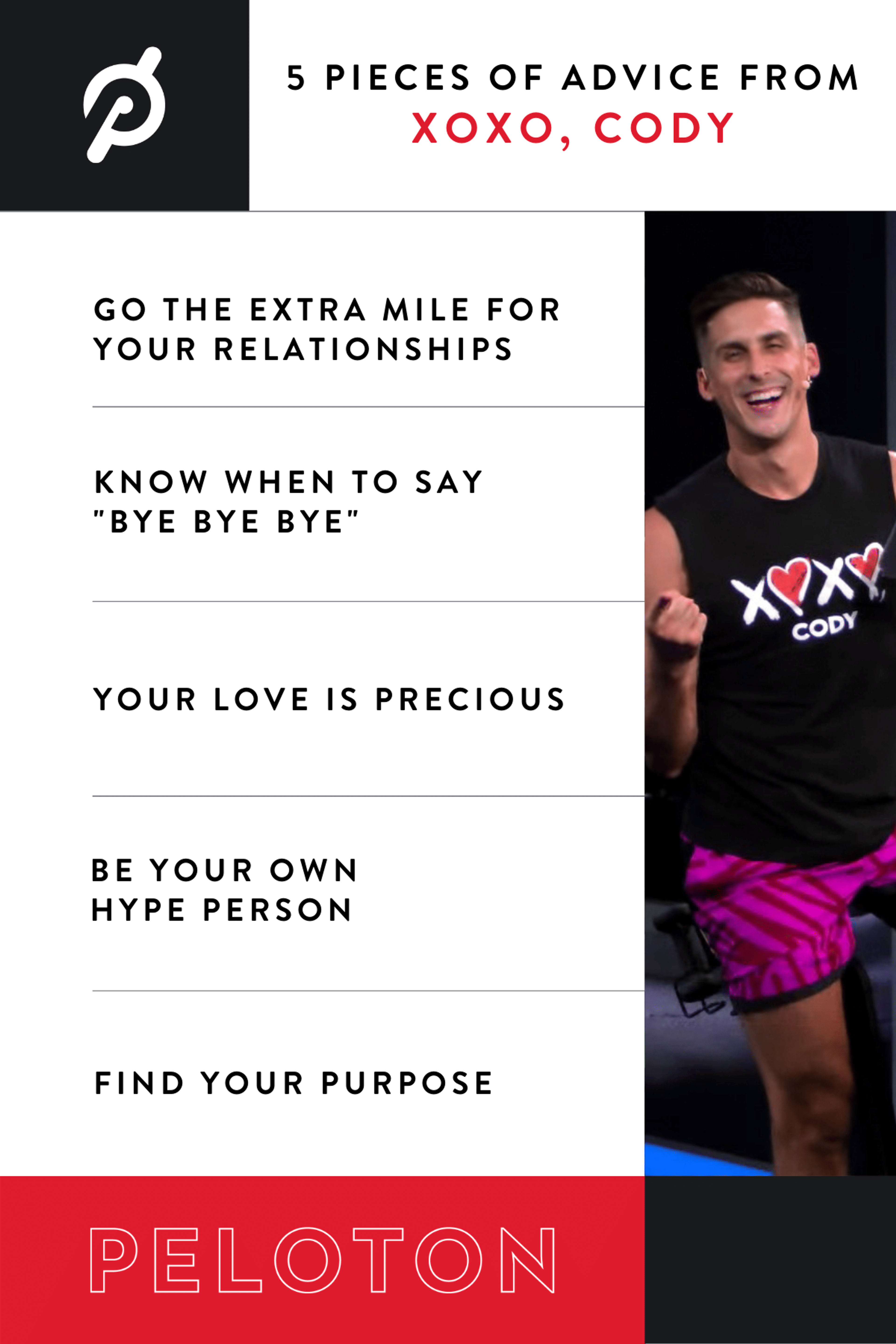5 Pieces of Advice from XOXO, Cody