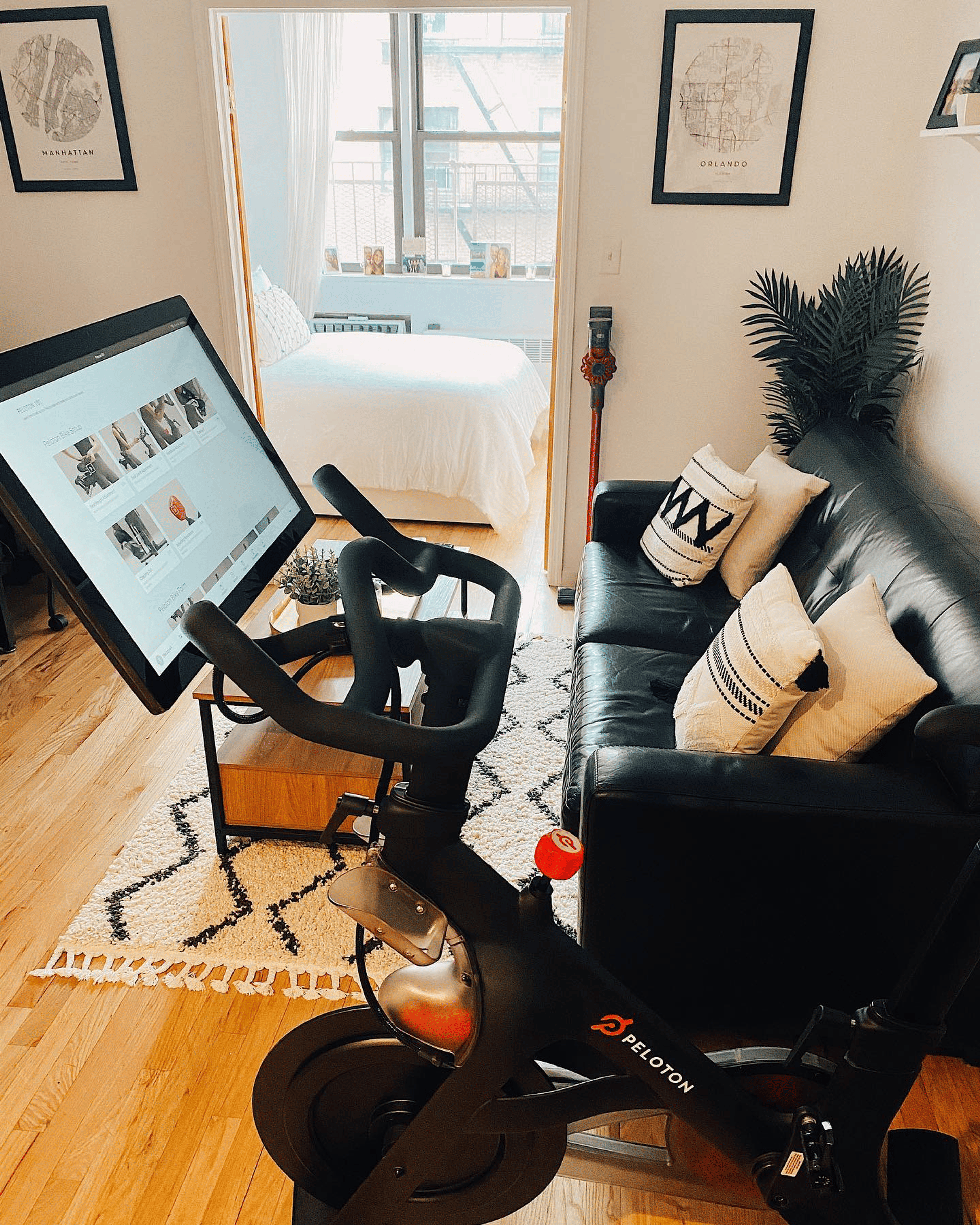 Will It Fit? Our Favorite Ways To Put A Peloton In A Small Space