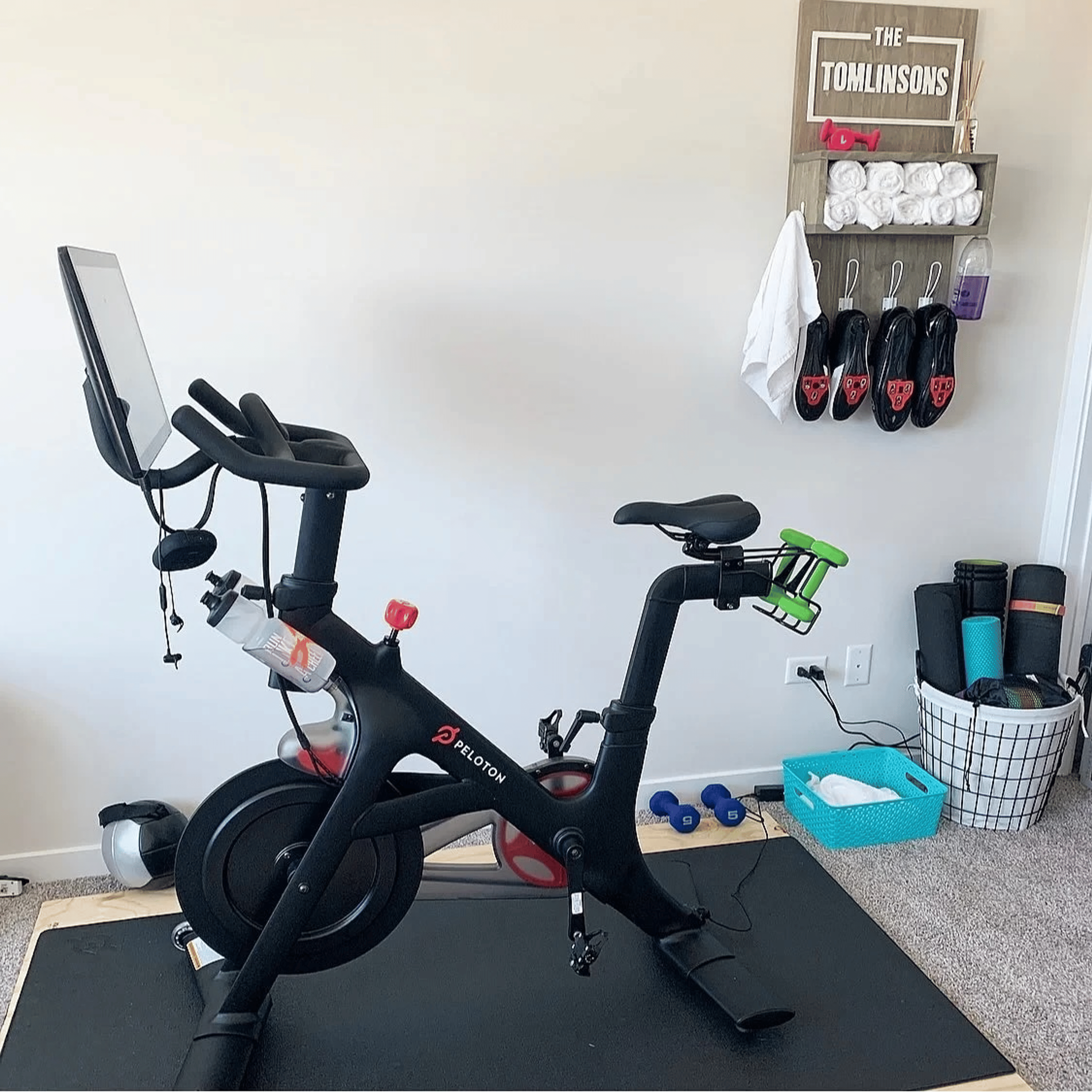 Peloton home gym